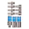 Tru-Flate Tru-Flate HI FLO Aluminum Air Coupler and Plug Set 1/4 in. Female 10 pc 13-907 - alternate 1